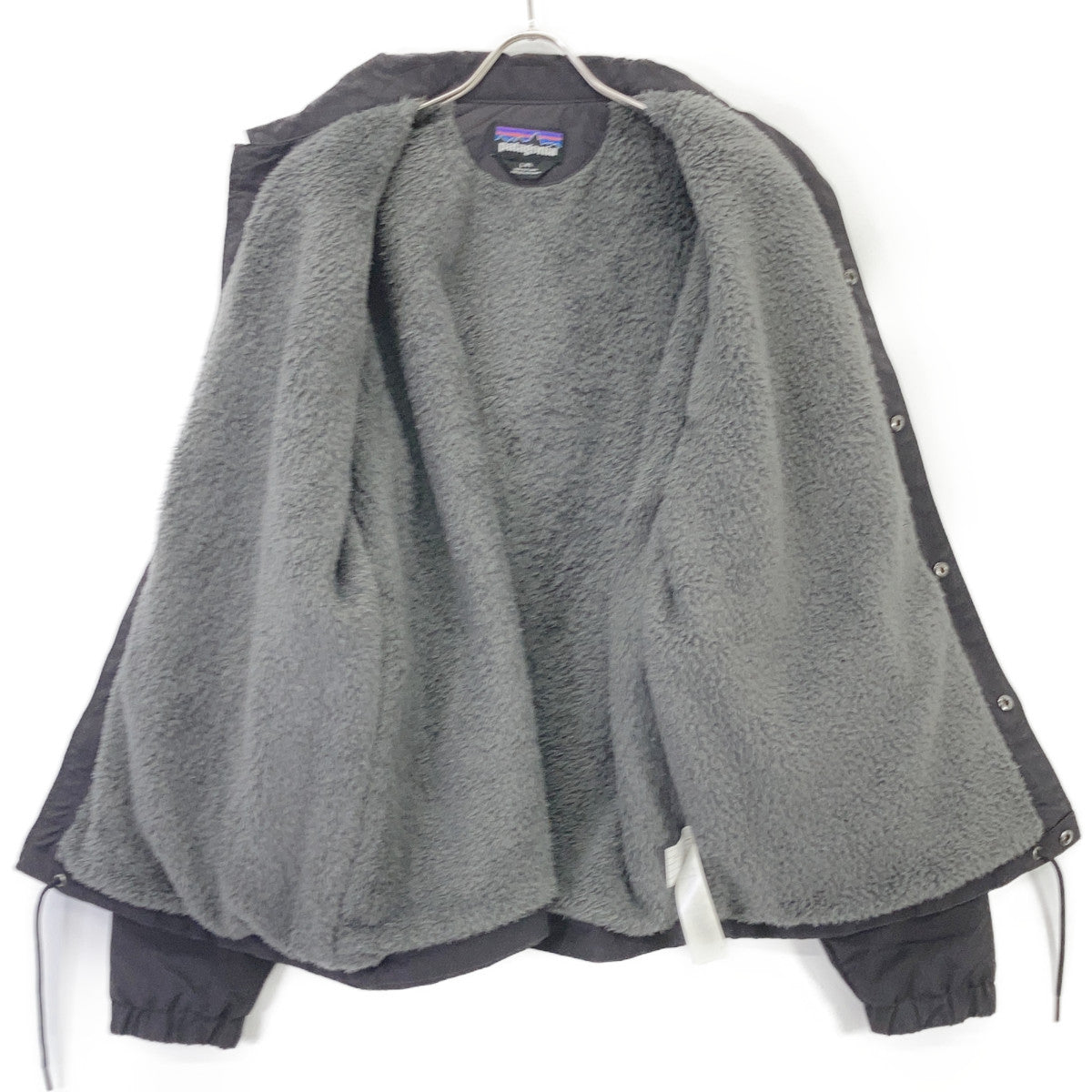 Patagonia Gray Lined Isthmus Coaches Jacket Size L