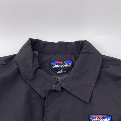 Patagonia Gray Lined Isthmus Coaches Jacket Size L