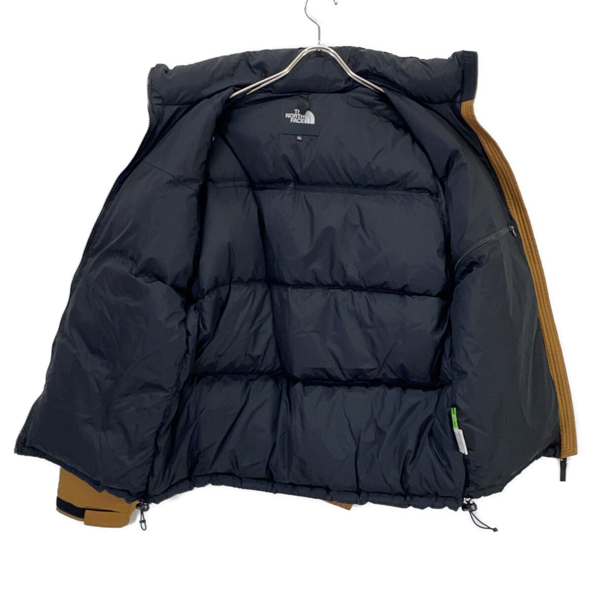 THE NORTH FACE Utility Brown Nuptse Jacket Size XL