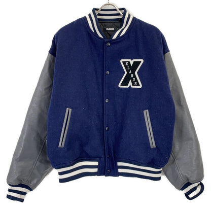 XLARGE Navy Wool Varsity Jacket Size M