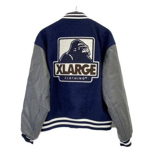 XLARGE Navy Wool Varsity Jacket Size M