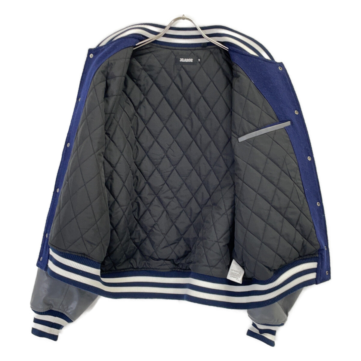 XLARGE Navy Wool Varsity Jacket Size M