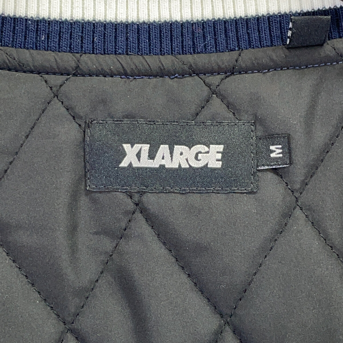 XLARGE Navy Wool Varsity Jacket Size M