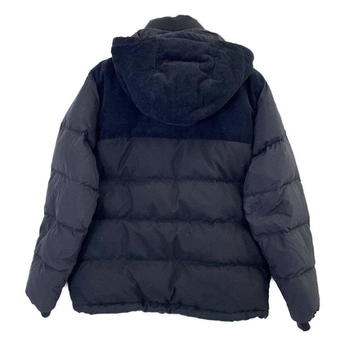 COACH Black Corduroy Down Jacket Size L