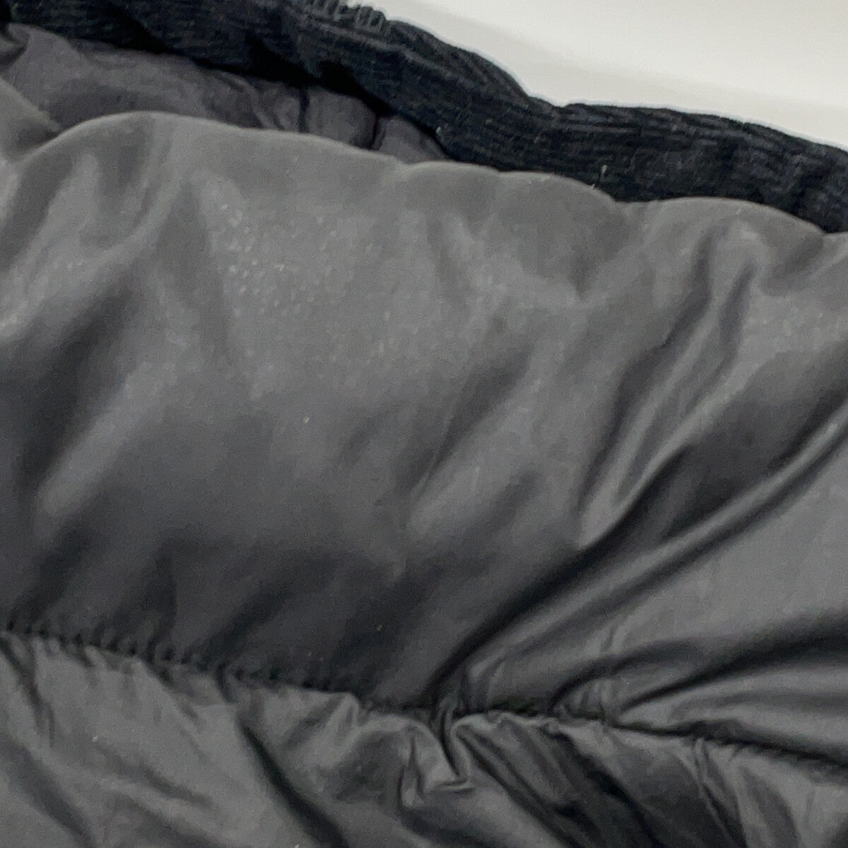COACH Black Corduroy Down Jacket Size L