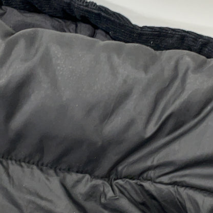 COACH Black Corduroy Down Jacket Size L
