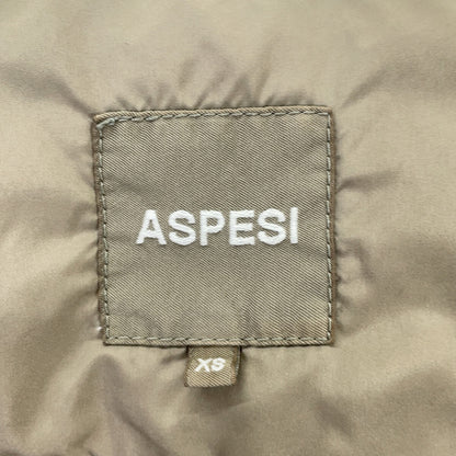 ASPESI NEW CAMP Polyester Military Jacket Green Size XS