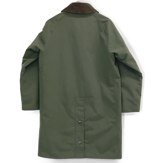 Barbour Burghley Zip-Up Polyester Jacket Green Size M