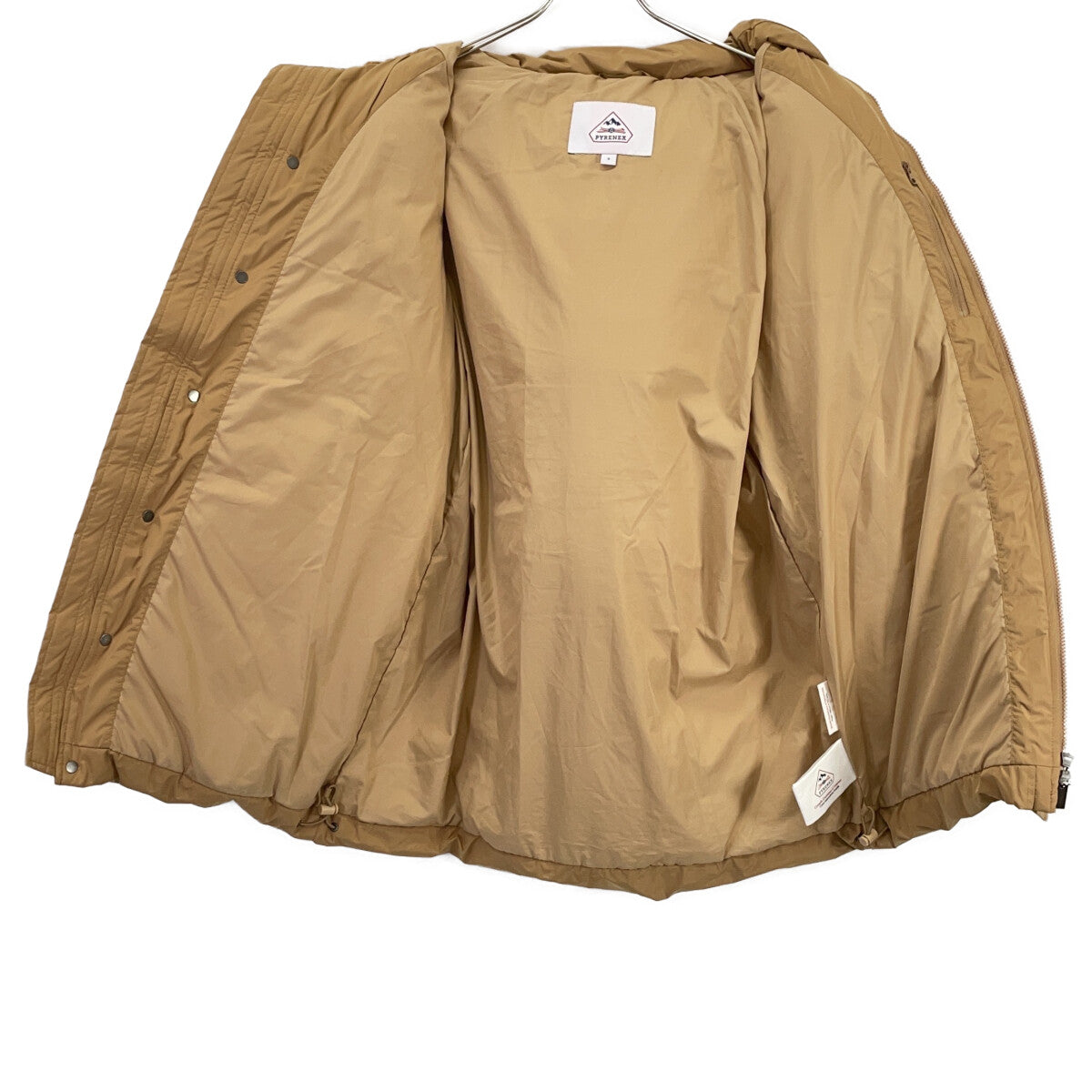 PYRENEX HMS018 Spark Polyester Down Jacket Beige Size S