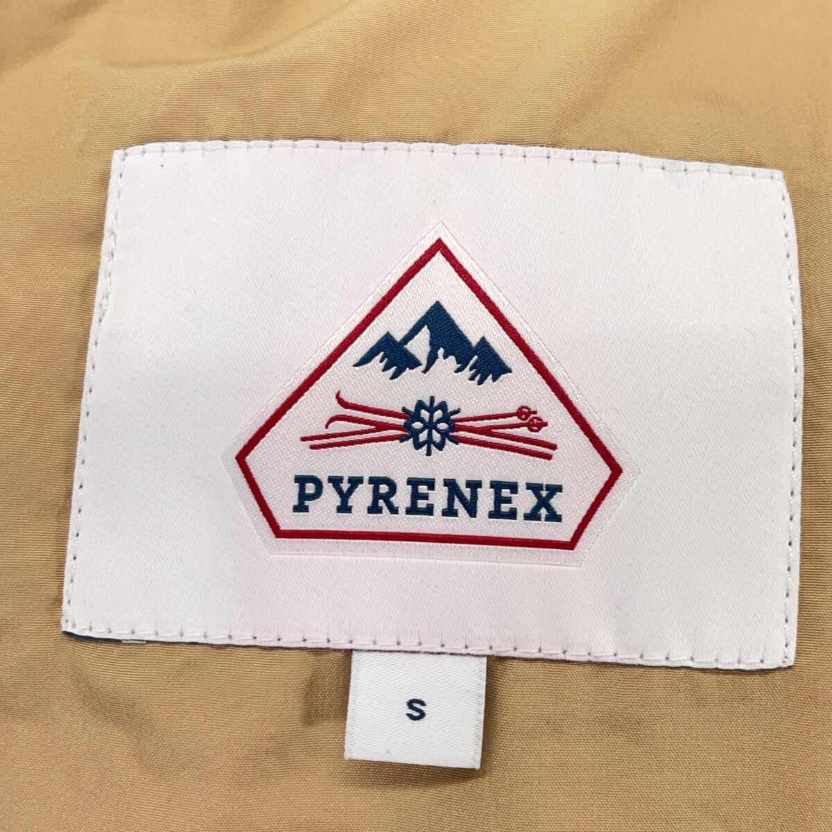 PYRENEX HMS018 Spark Polyester Down Jacket Beige Size S