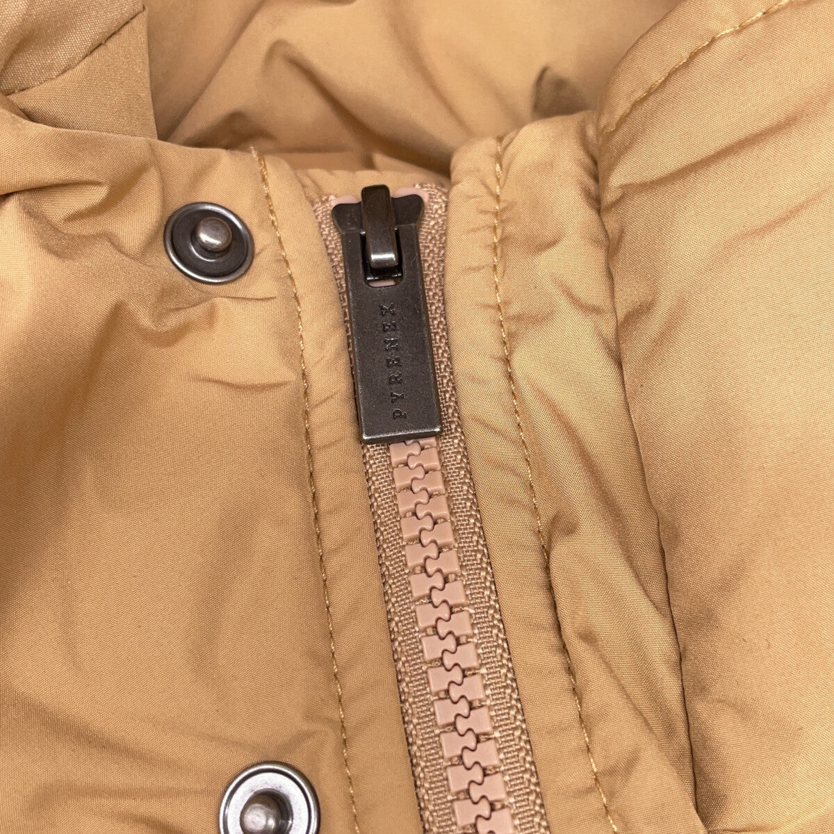 PYRENEX HMS018 Spark Polyester Down Jacket Beige Size S