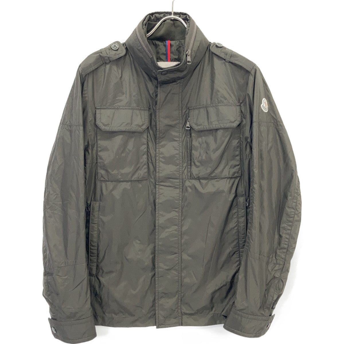 MONCLER JONATHAN Packable Hood Nylon Jacket Green Size 1