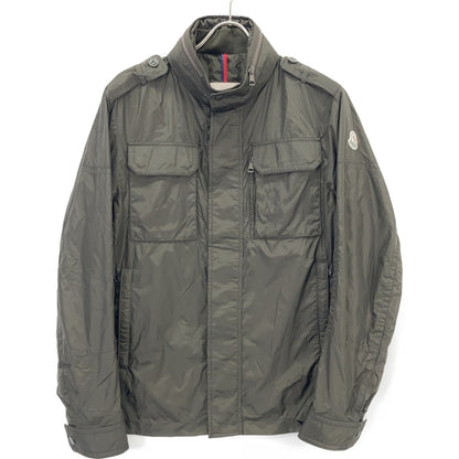 MONCLER JONATHAN Packable Hood Nylon Jacket Green Size 1