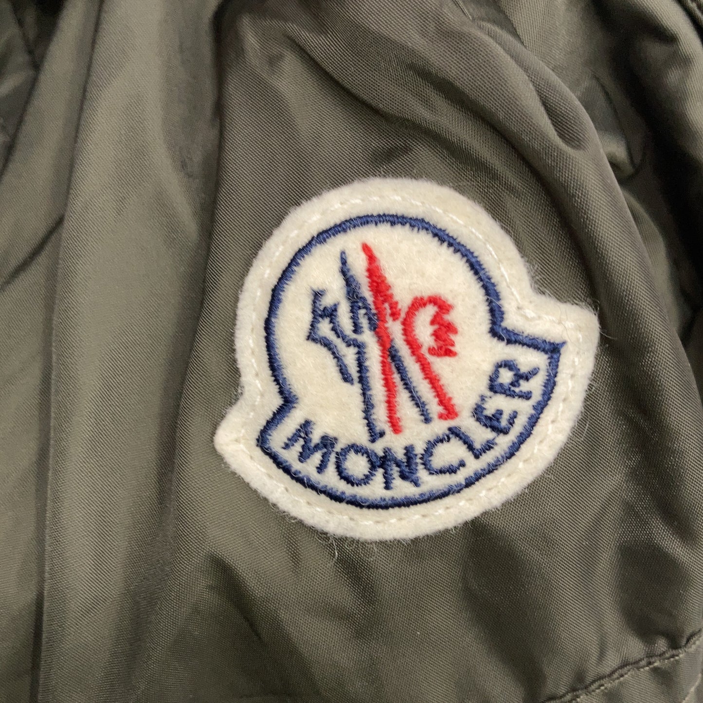 MONCLER JONATHAN Packable Hood Nylon Jacket Green Size 1