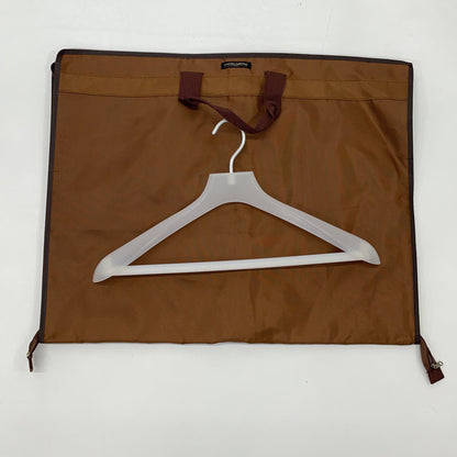 CIRCOLO Collared Wool Blouson Jacket Brown Size L