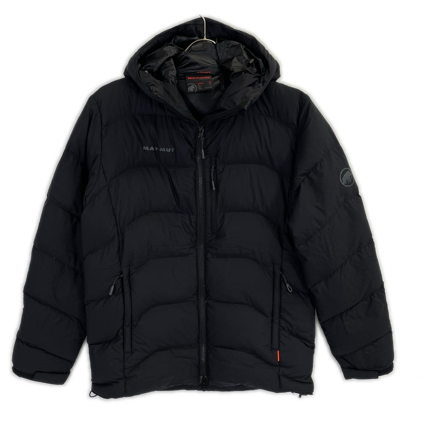 MAMMUT Xeron Insulated Hooded Nylon Jacket Black Size XS