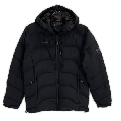 MAMMUT Xeron Insulated Hooded Nylon Jacket Black Size XS
