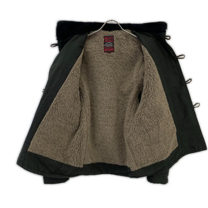 BUZZ RICKSON'S Khaki Cotton Coat Guard Style Jacket Size S