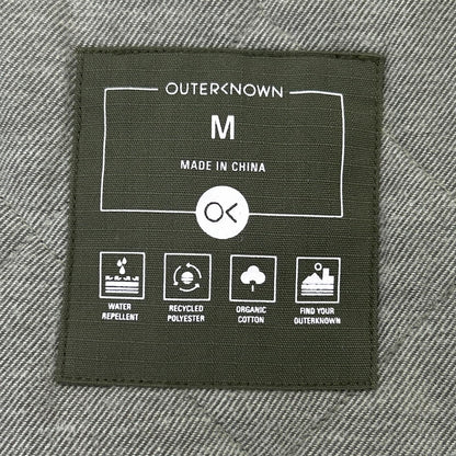 OUTERKNOWN Khaki Ripstop Nylon Mods Parka Jacket Size M