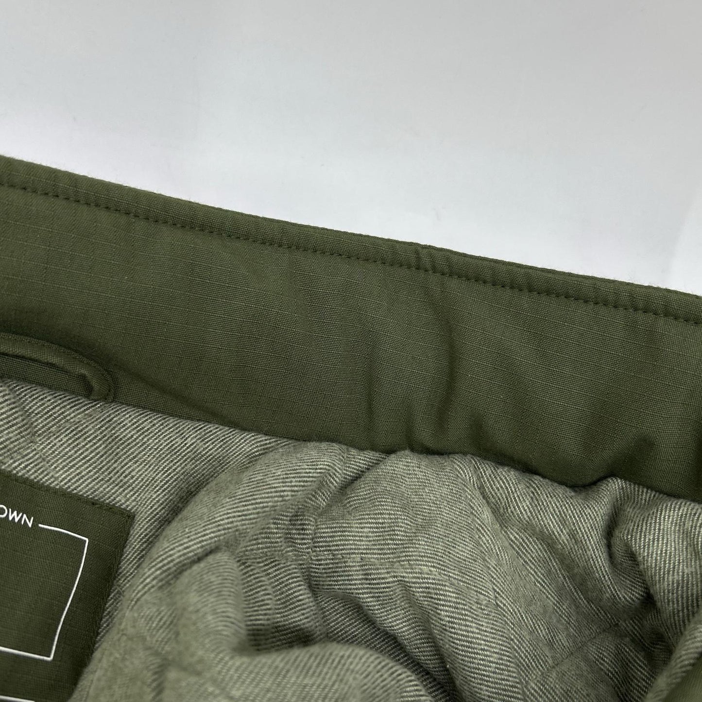 OUTERKNOWN Khaki Ripstop Nylon Mods Parka Jacket Size M