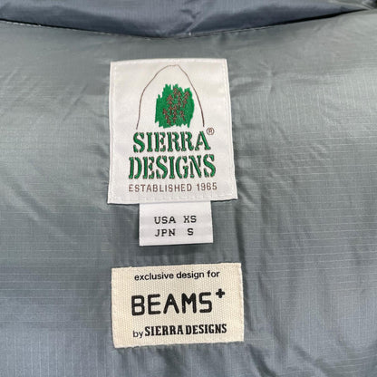 SIERRA DESIGNS BEAMS BOY Blue Down Sierra Jacket Size S