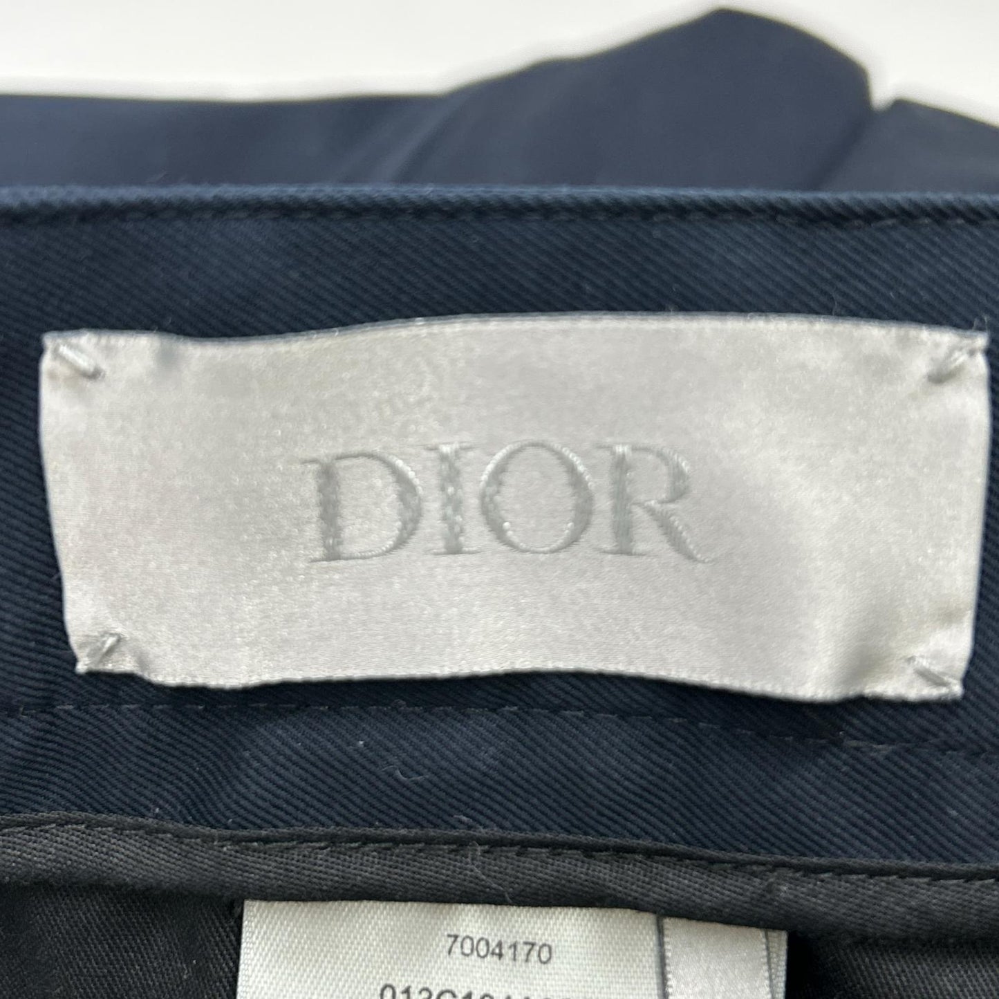 DIOR 20SS Navy Cotton Slacks Pants Size 50