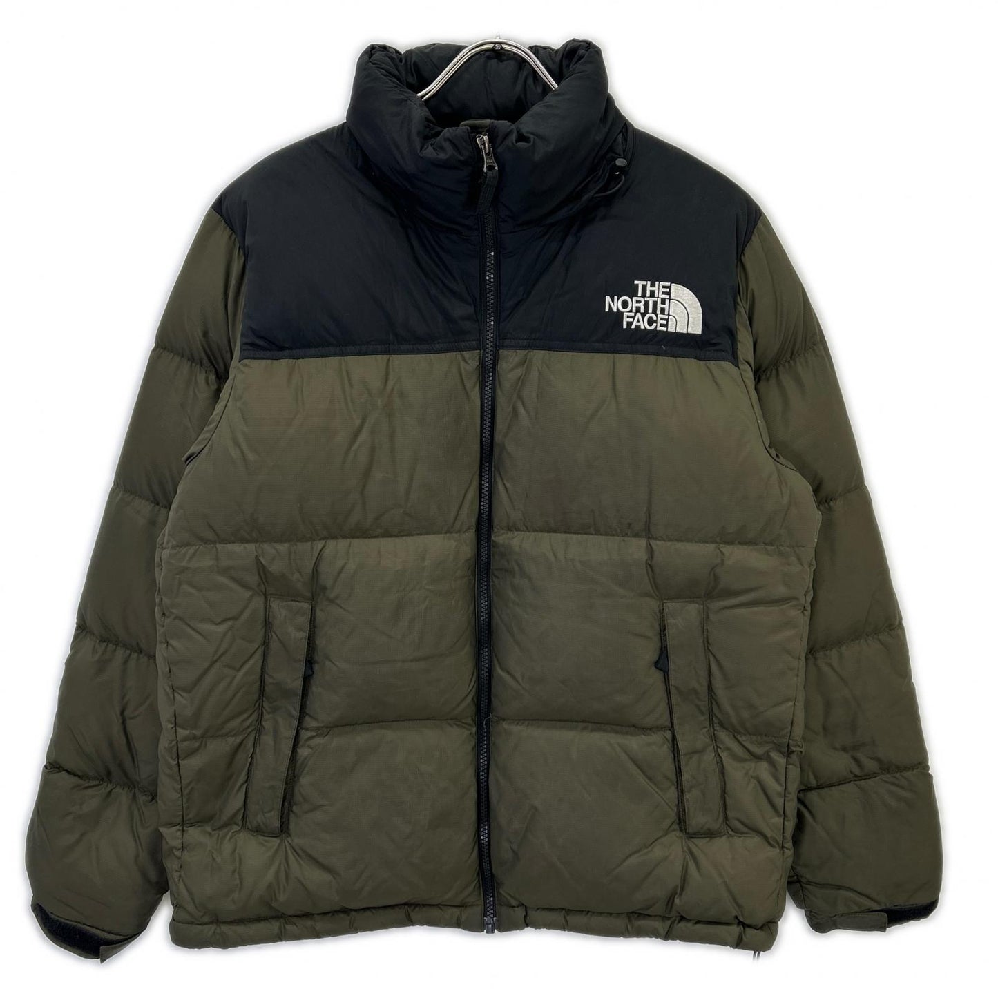 THE NORTH FACE Khaki Nuptse Jacket Size M