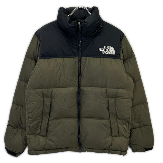 THE NORTH FACE Khaki Nuptse Jacket Size M