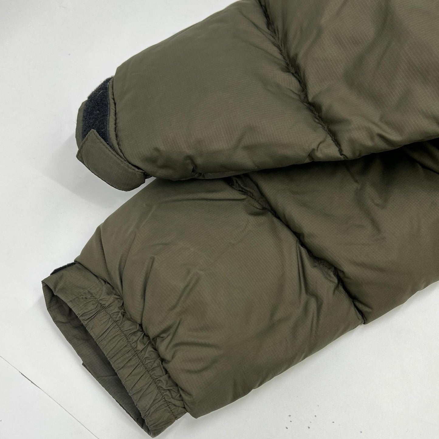 THE NORTH FACE Khaki Nuptse Jacket Size M