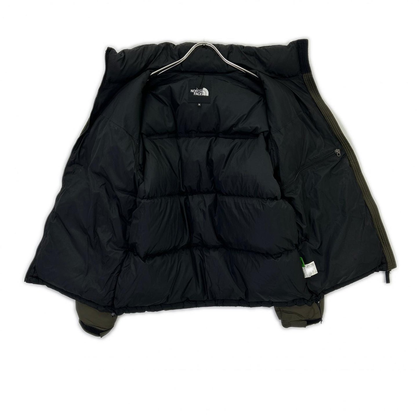 THE NORTH FACE Khaki Nuptse Jacket Size M