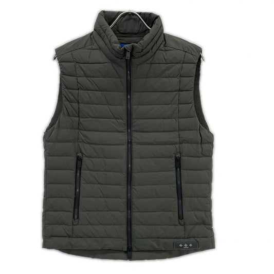 TATRAS 21 Khaki Nylon Sagum Down Vest Size S