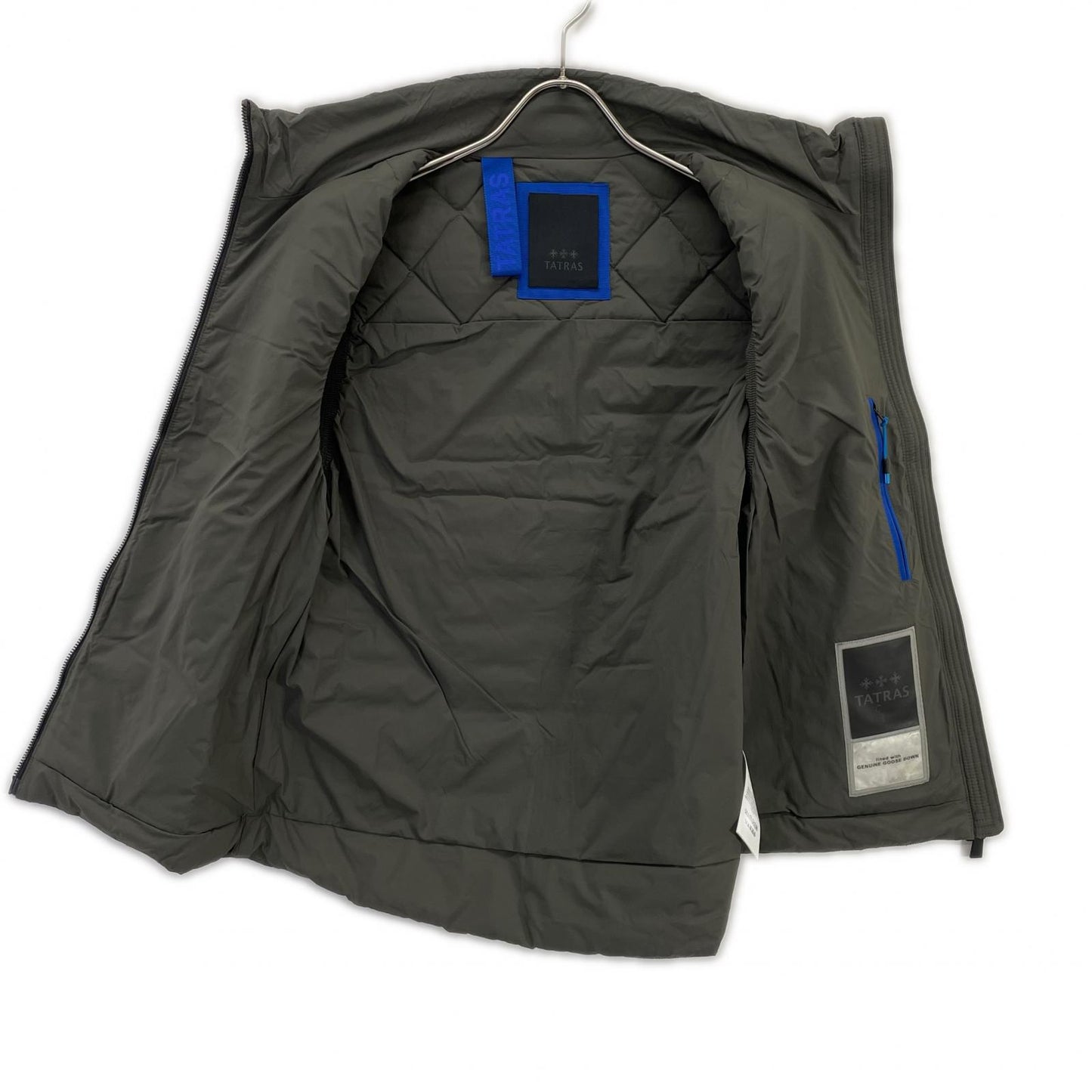TATRAS 21 Khaki Nylon Sagum Down Vest Size S