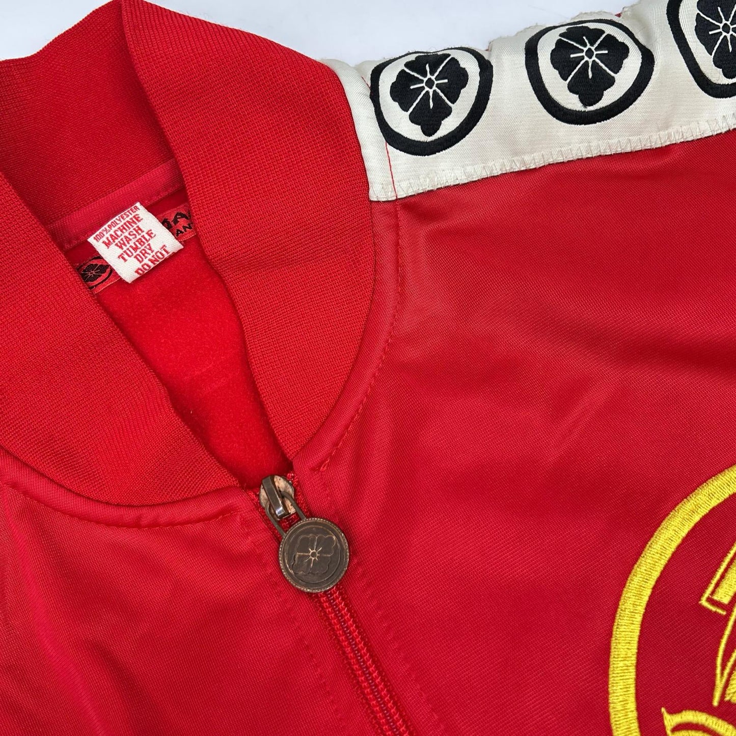 EVISU Red YAMANE Striped Sleeve Track Jacket Size 40