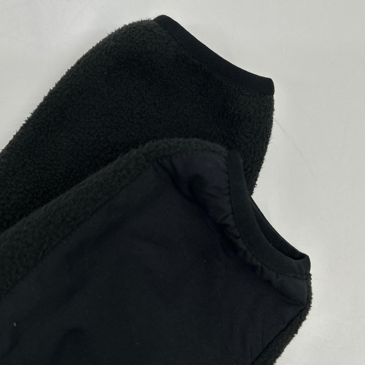 THE NORTH FACE Black Denali Hooded Fleece Jacket Poly Size M