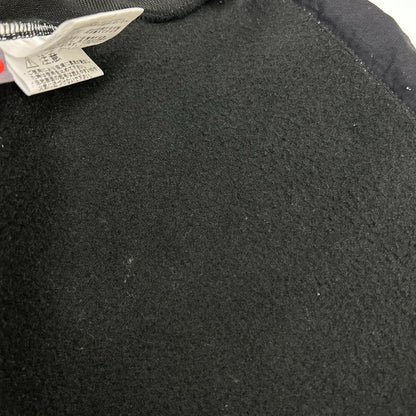 THE NORTH FACE Black Denali Hooded Fleece Jacket Poly Size M