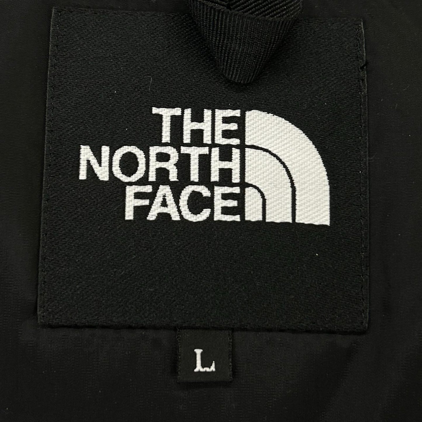 THE NORTH FACE Black Nuptse Nylon Down Jacket Size L