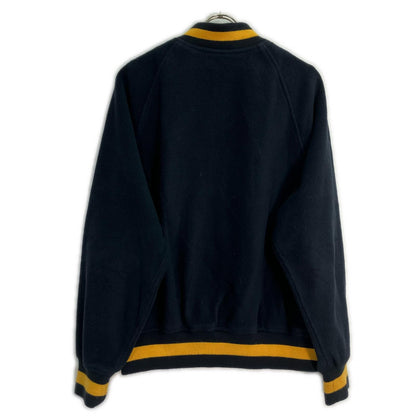 POLO RALPH LAUREN Navy Fleece Stadium Jacket Size M