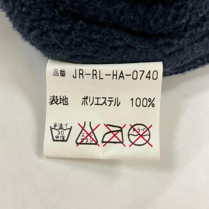 POLO RALPH LAUREN Navy Fleece Stadium Jacket Size M
