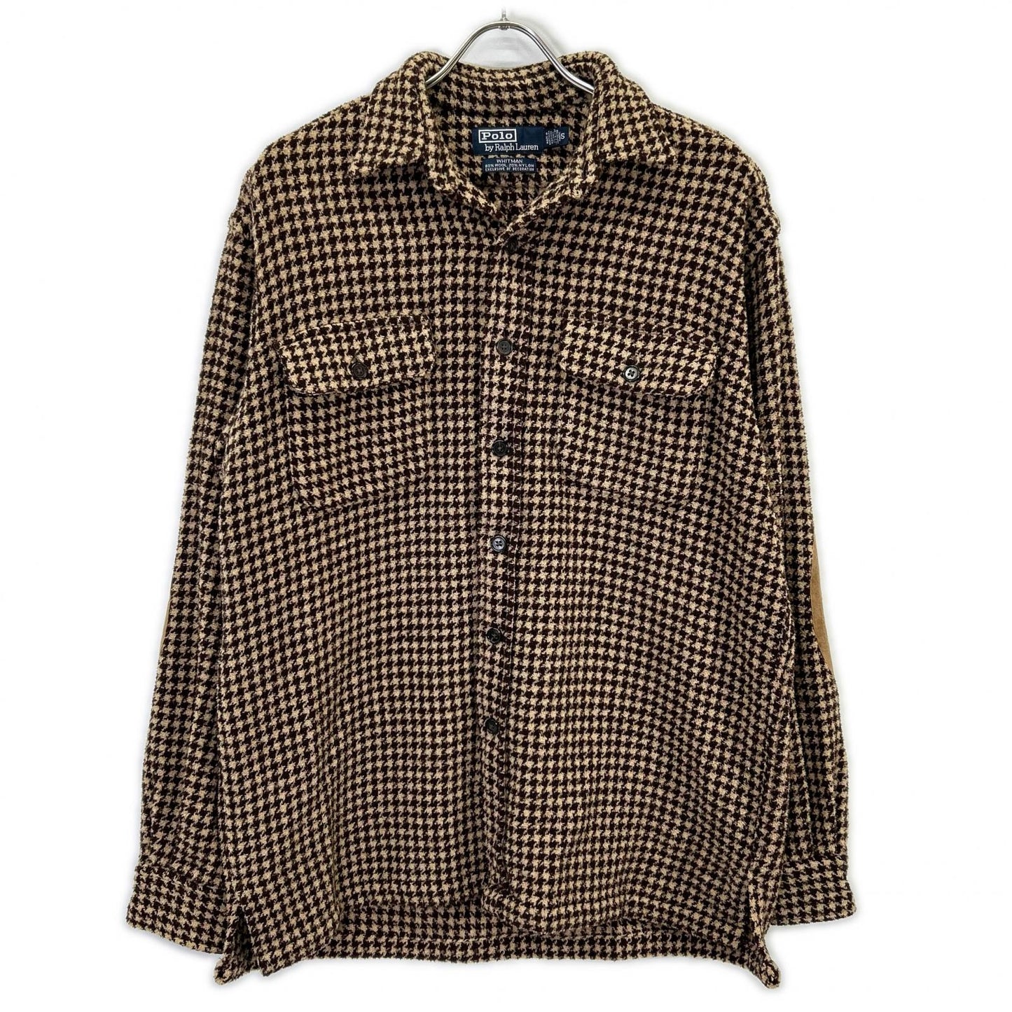 POLO RALPH LAUREN Whitman Houndstooth Shirt Jacket Size S