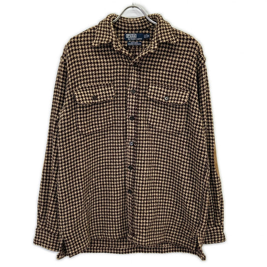 POLO RALPH LAUREN Whitman Houndstooth Shirt Jacket Size S