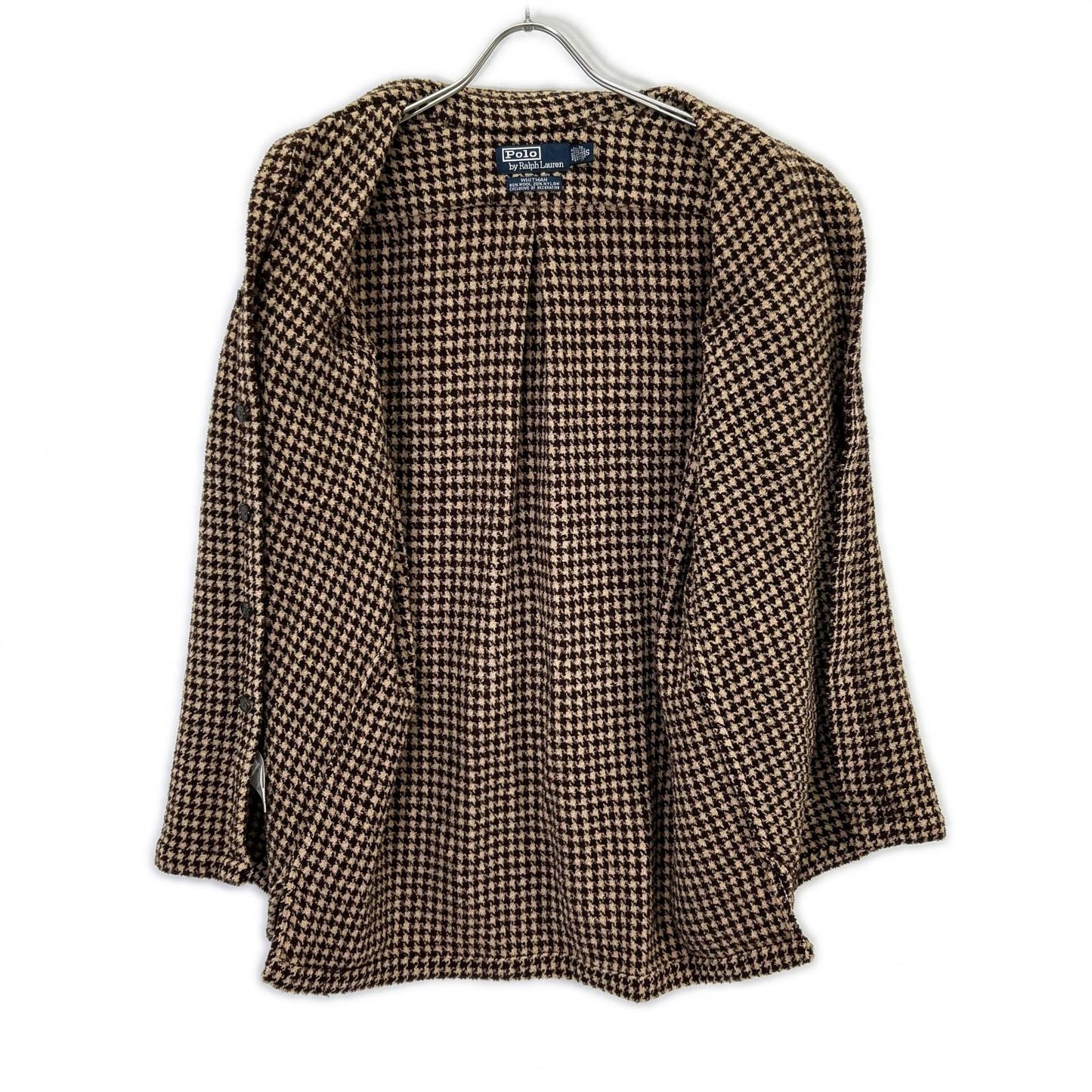 POLO RALPH LAUREN Whitman Houndstooth Shirt Jacket Size S