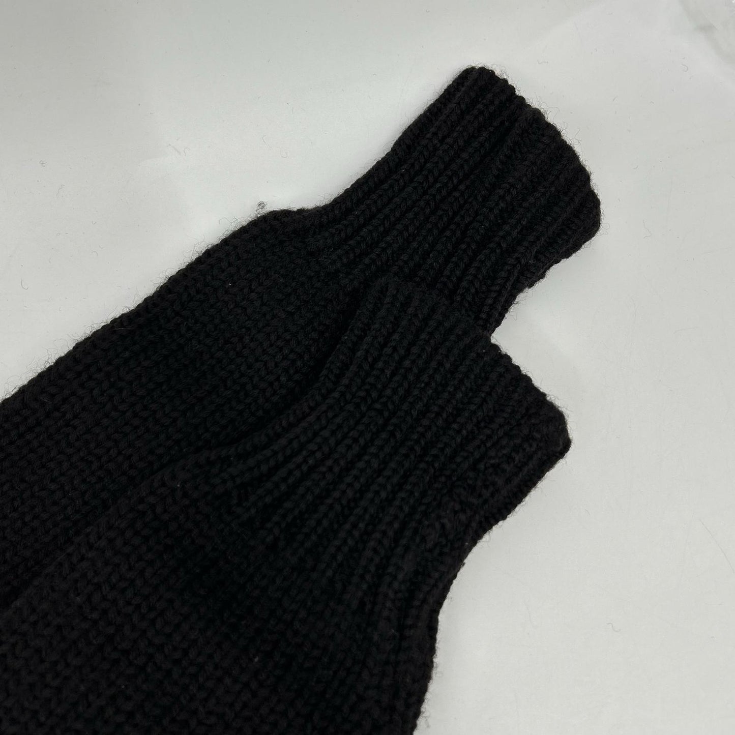 POLO RALPH LAUREN 90s Black P Logo Turtleneck Knit Size M