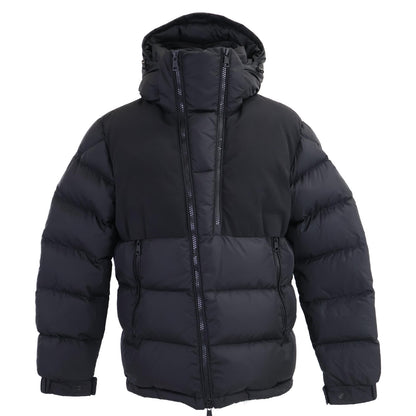 MONCLER LAVEDA Rubber Logo Down Jacket Black Size 4