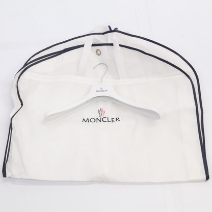MONCLER LAVEDA Rubber Logo Down Jacket Black Size 4