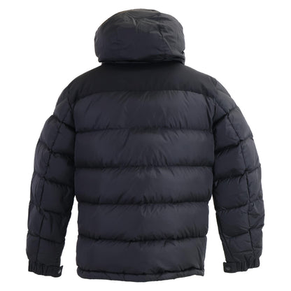 MONCLER LAVEDA Rubber Logo Down Jacket Black Size 4