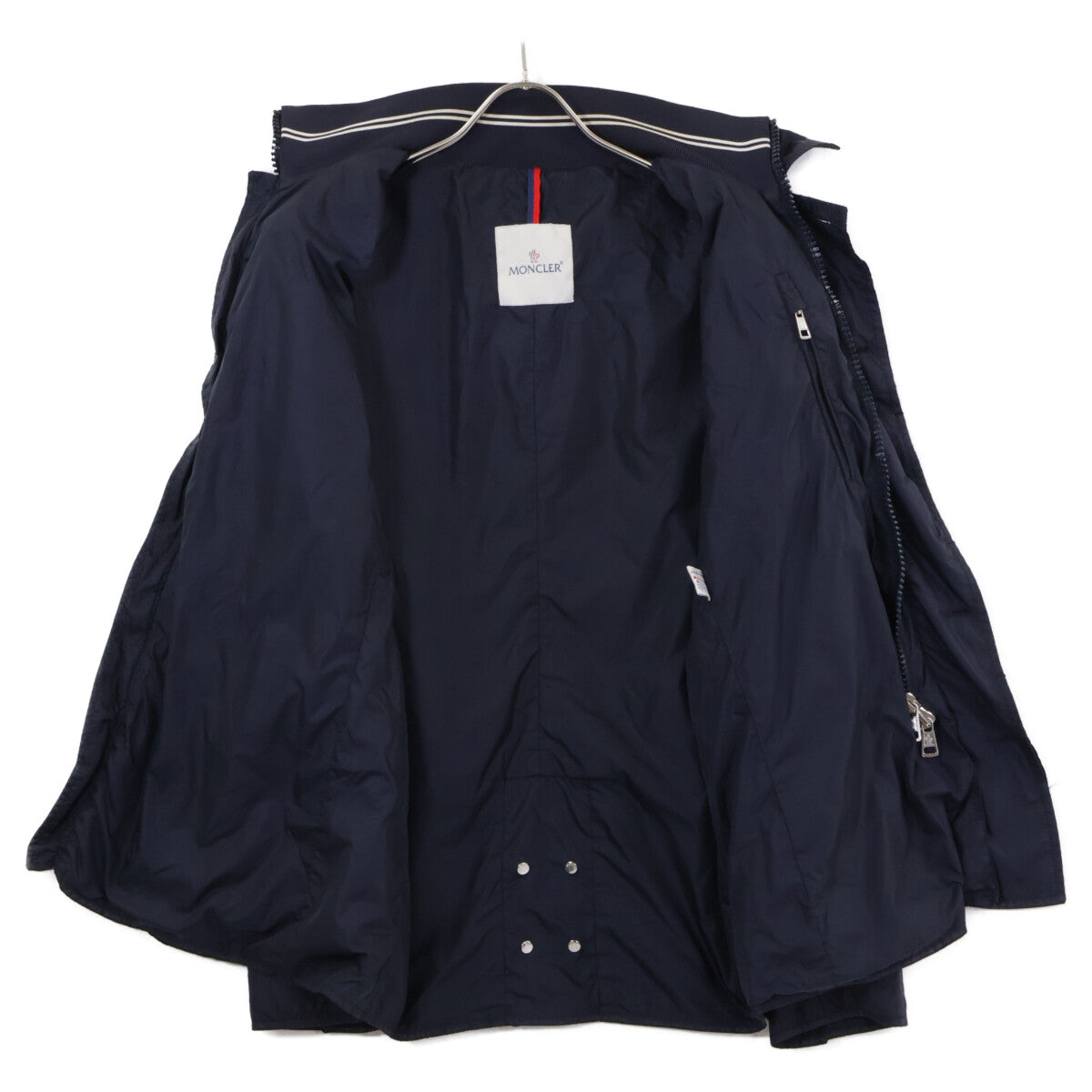 MONCLER KENYA GIUBBOTTO Nylon Jacket Navy Size 2
