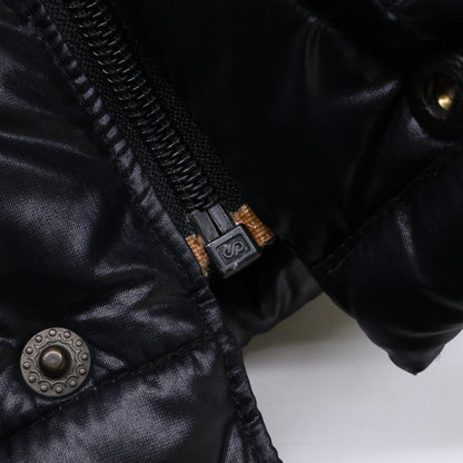 MONCLER GRENOBLE Nylon Down Jacket Black Size 1