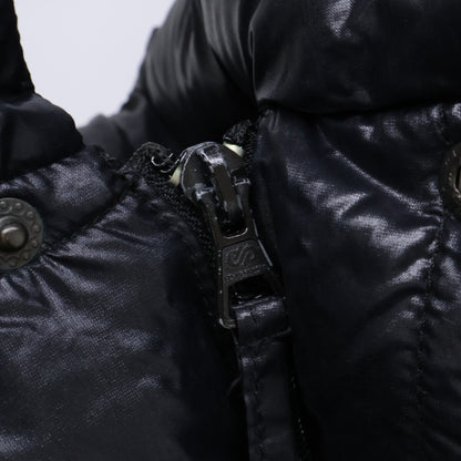 MONCLER GRENOBLE Nylon Down Jacket Black Size 1