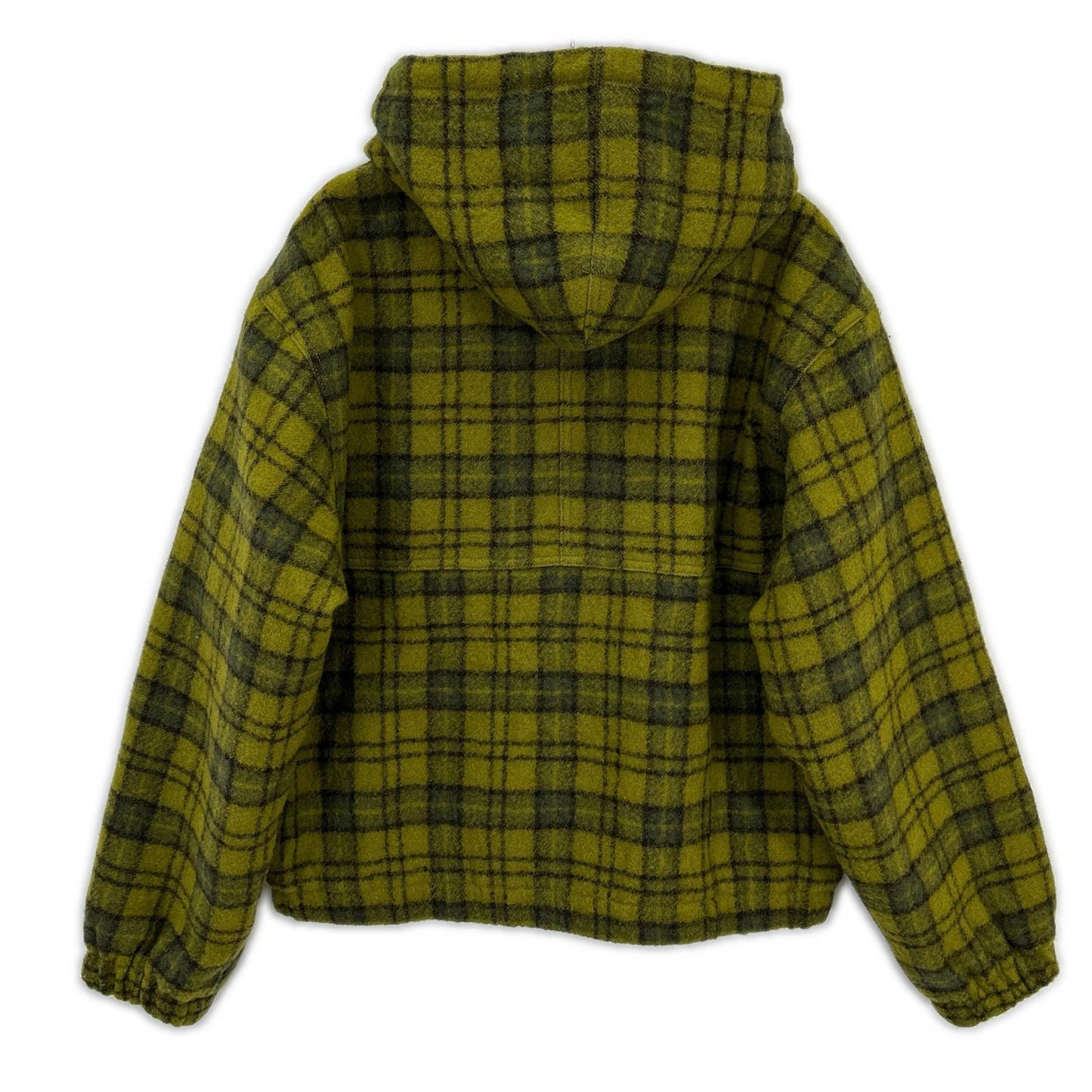 stussy 24AW Wool Plaid Work Jacket Green Size M