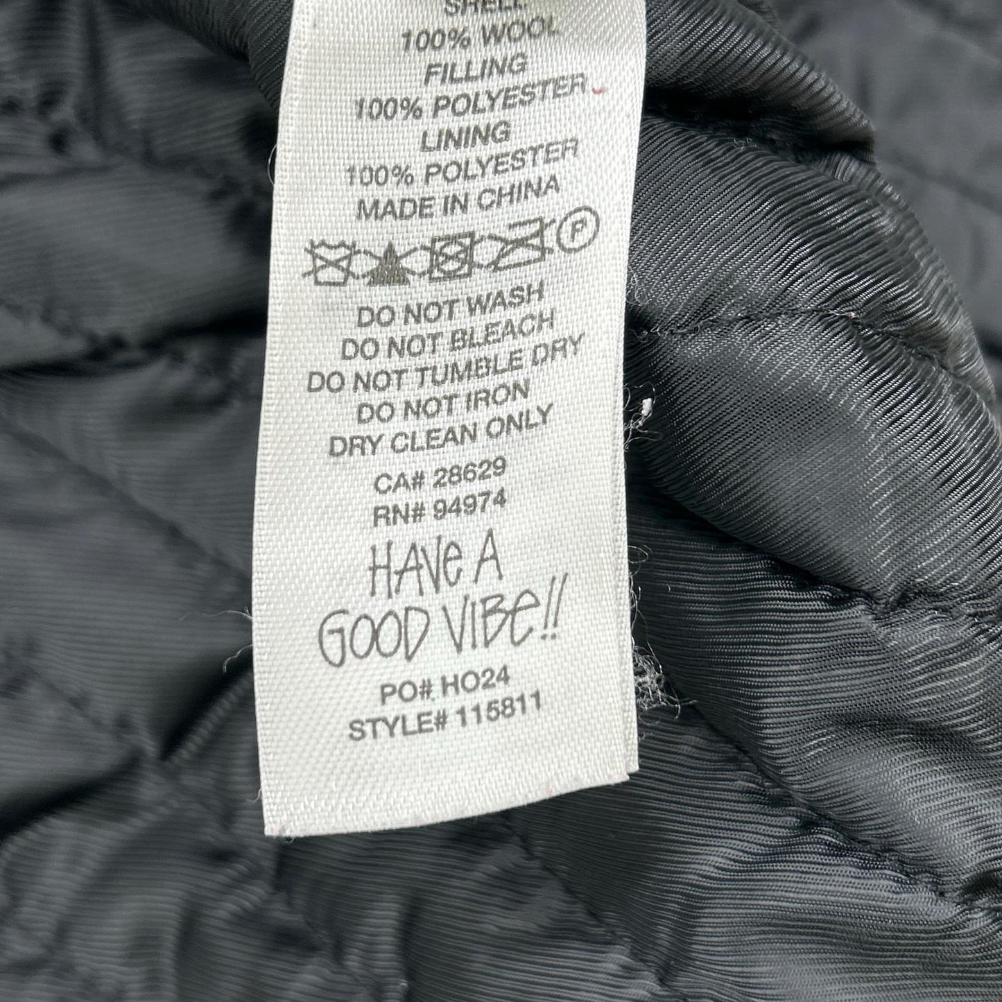 stussy 24AW Wool Plaid Work Jacket Green Size M